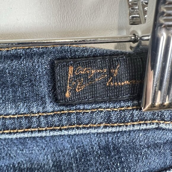 CITIZENS OF HUMANITY Women’s Ingrid Flare Onasis #152 Stretch Sz 27 Boho - Picture 9 of 13